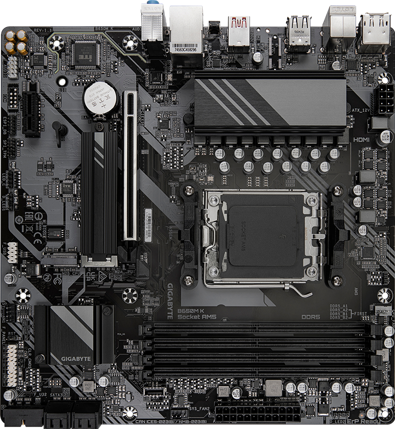 B650M K (Rev. 1.1) - GIGABYTE Global