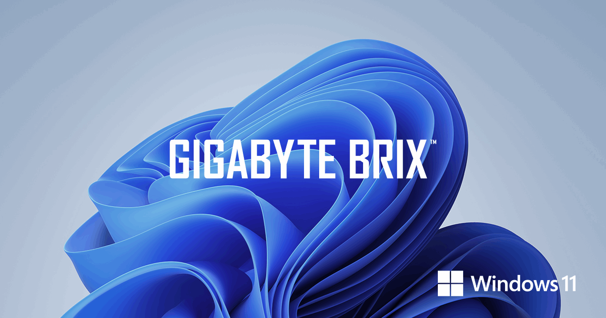 GIGABYTE BRIX Mini PC Features TPM 2.0 Support for Windows 11