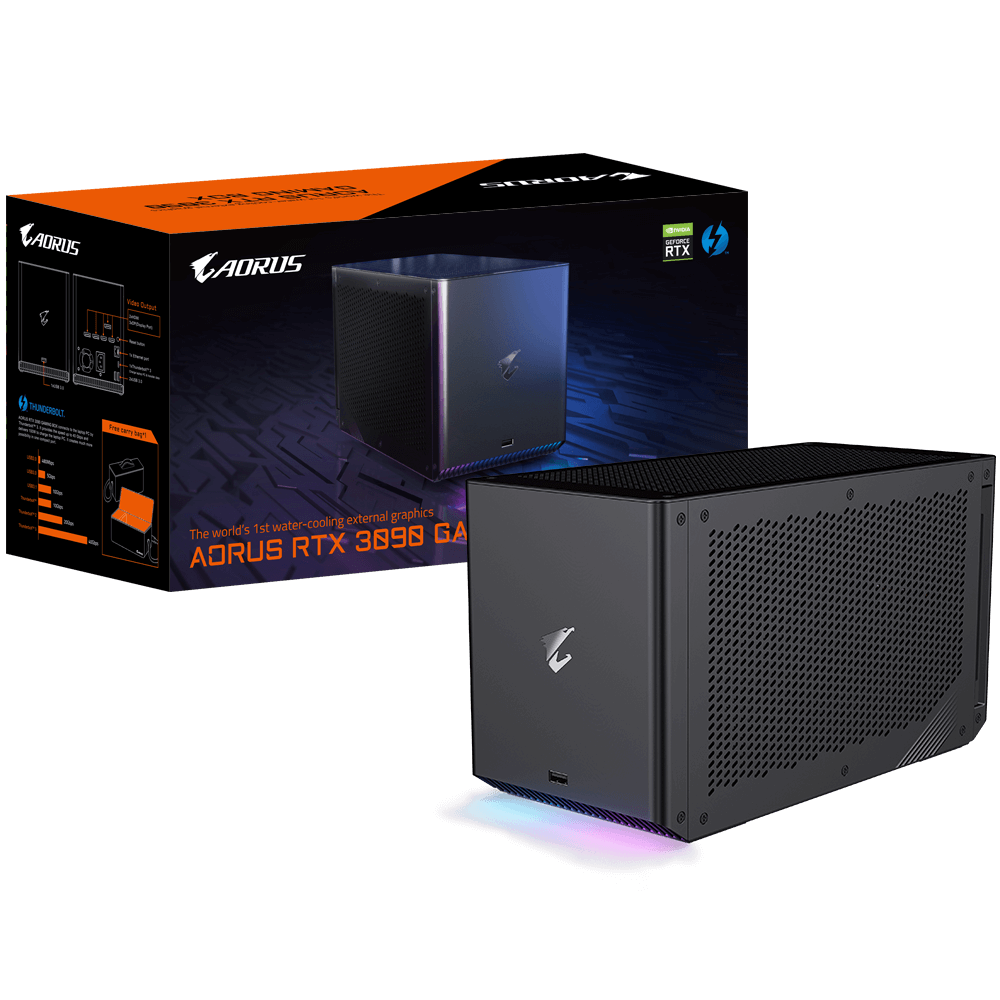 GIGABYTE RTX 3090 AORUS gaming box eGPUスマホ/家電/カメラ - PCパーツ