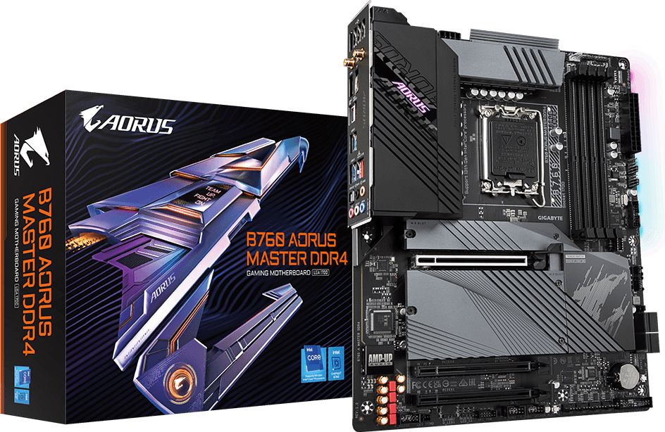 اللوحة الرئيسية - B760 AORUS MASTER DDR4