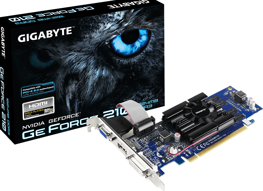 Graphics Card - GV-N210D3-1GI