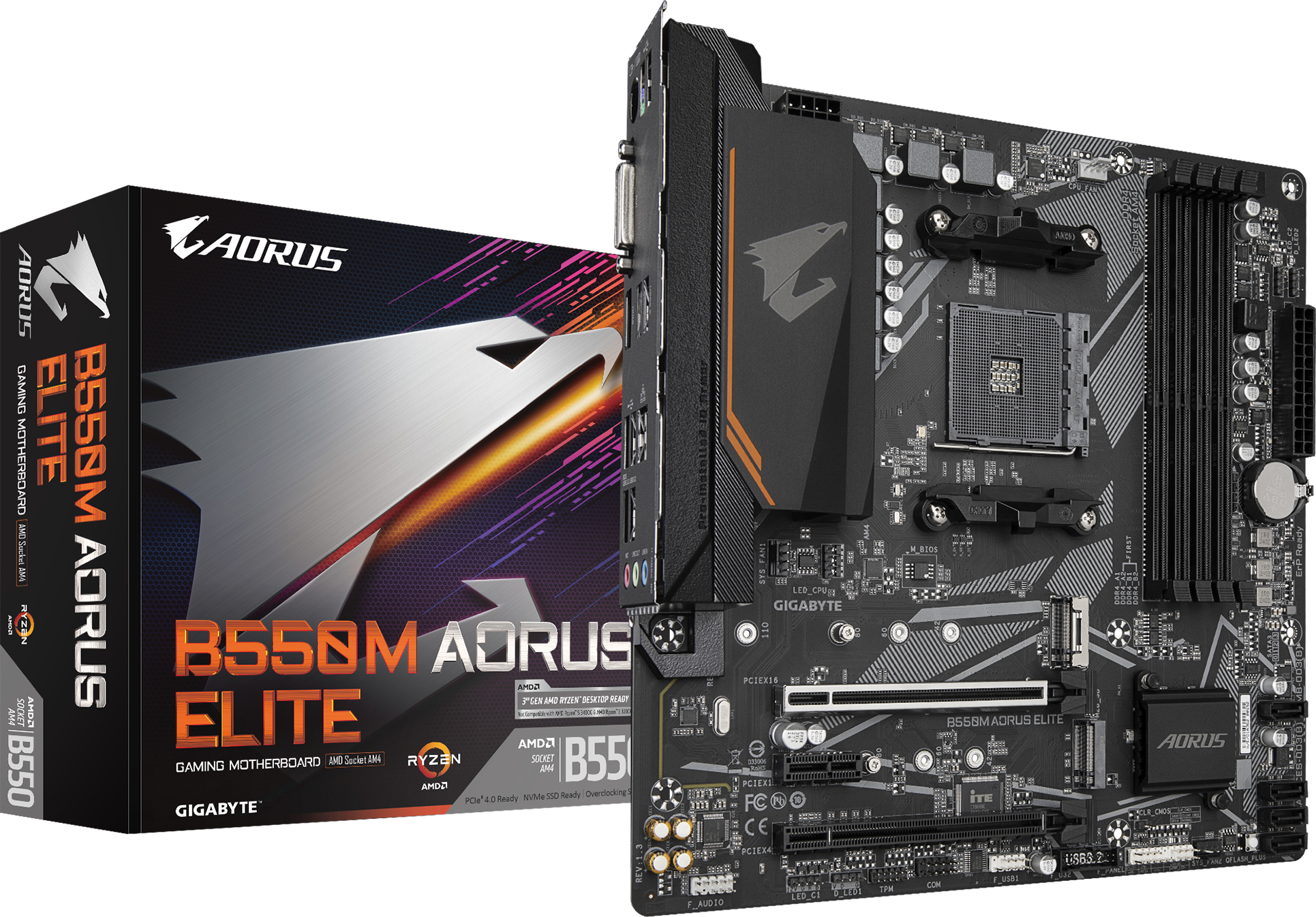 B550M AORUS ELITE (Rev. 1.3) - GIGABYTE Global