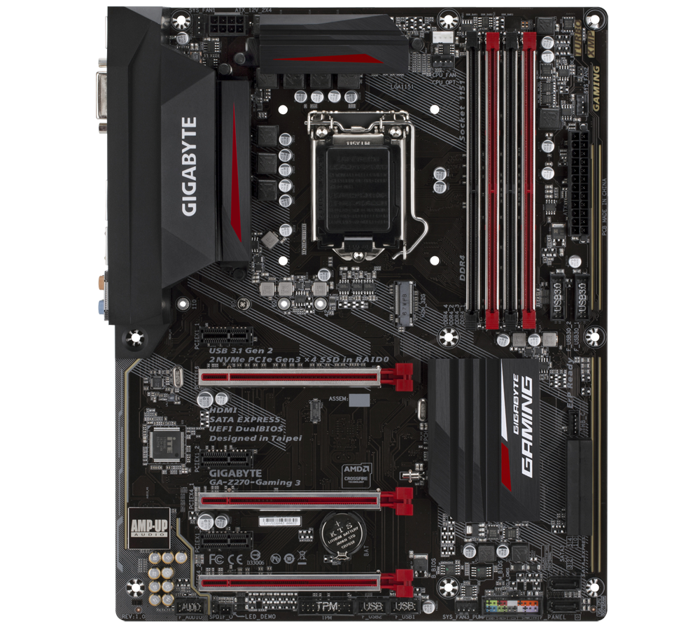 Ga Z270 Gaming 3 Rev 1 0 Key Features Motherboard Gigabyte Global