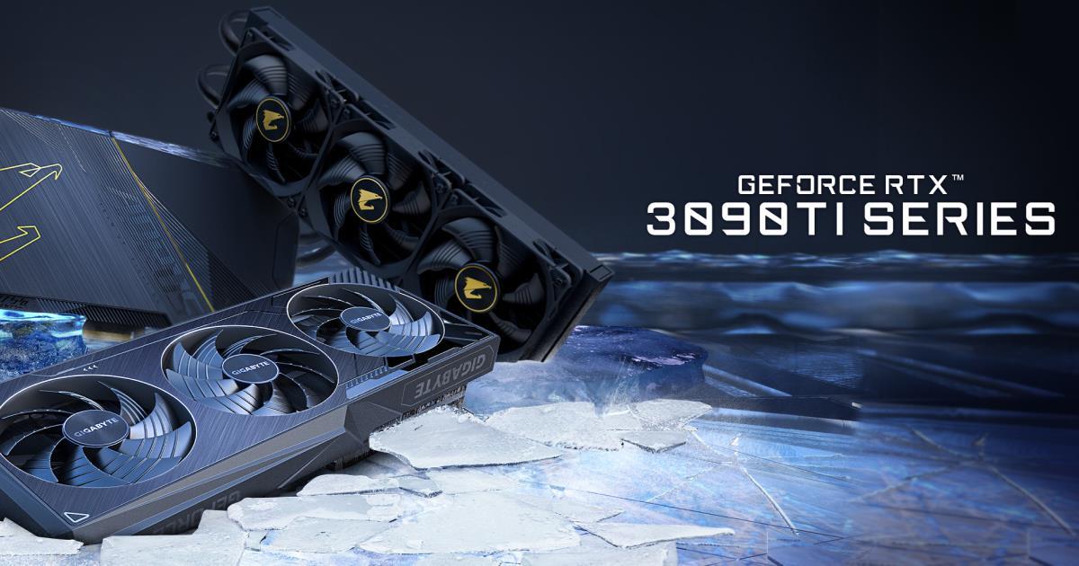 GIGABYTE Launches the New GeForce RTX™ 3090 Ti Series graphics