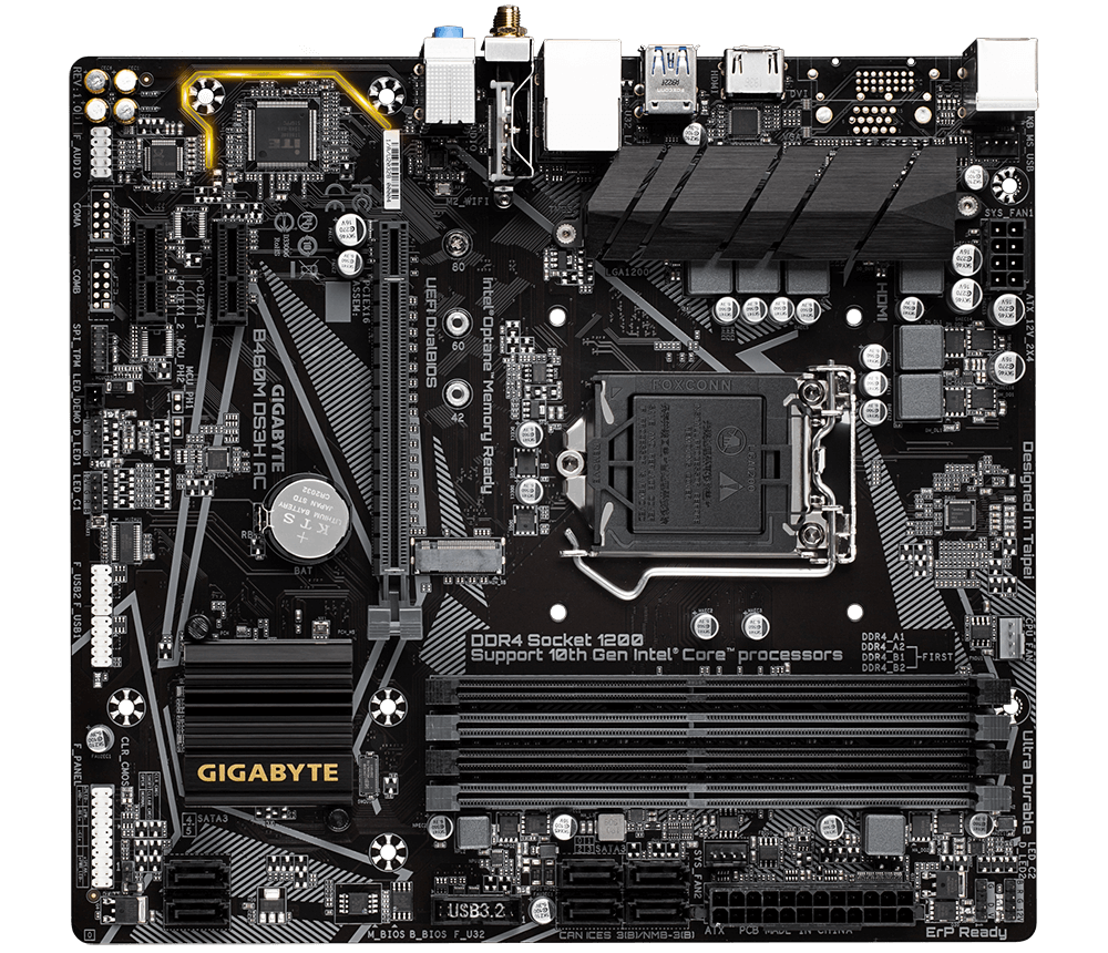 B460M DS3H AC (rev. 1.x) Key Features | Motherboard