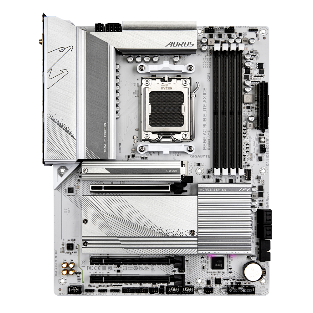 Gigabyte B650M Aorus Elite AX Ice 