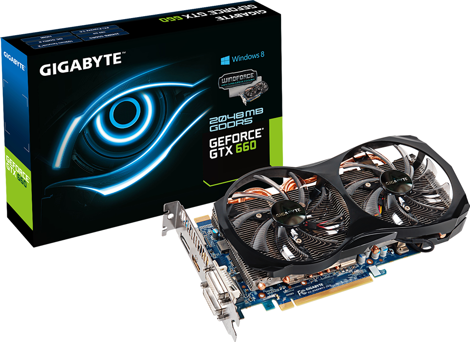 グラフィックスカード - GV-N660WF2-2GD