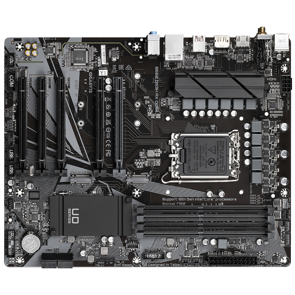 B660 DS3H AX DDR4 (rev. 1.0/1.1) Key Features | Motherboard
