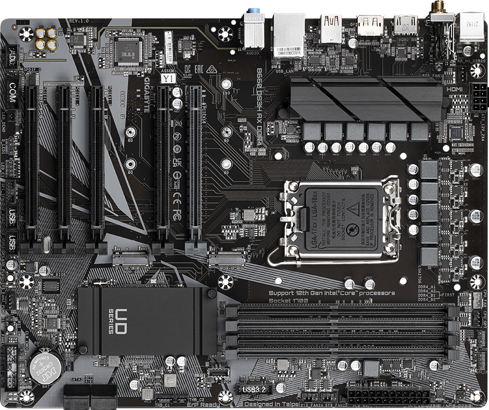 B660 DS3H AX DDR4 (Rev. 1.0/1.1) Motherboard - GIGABYTE Global