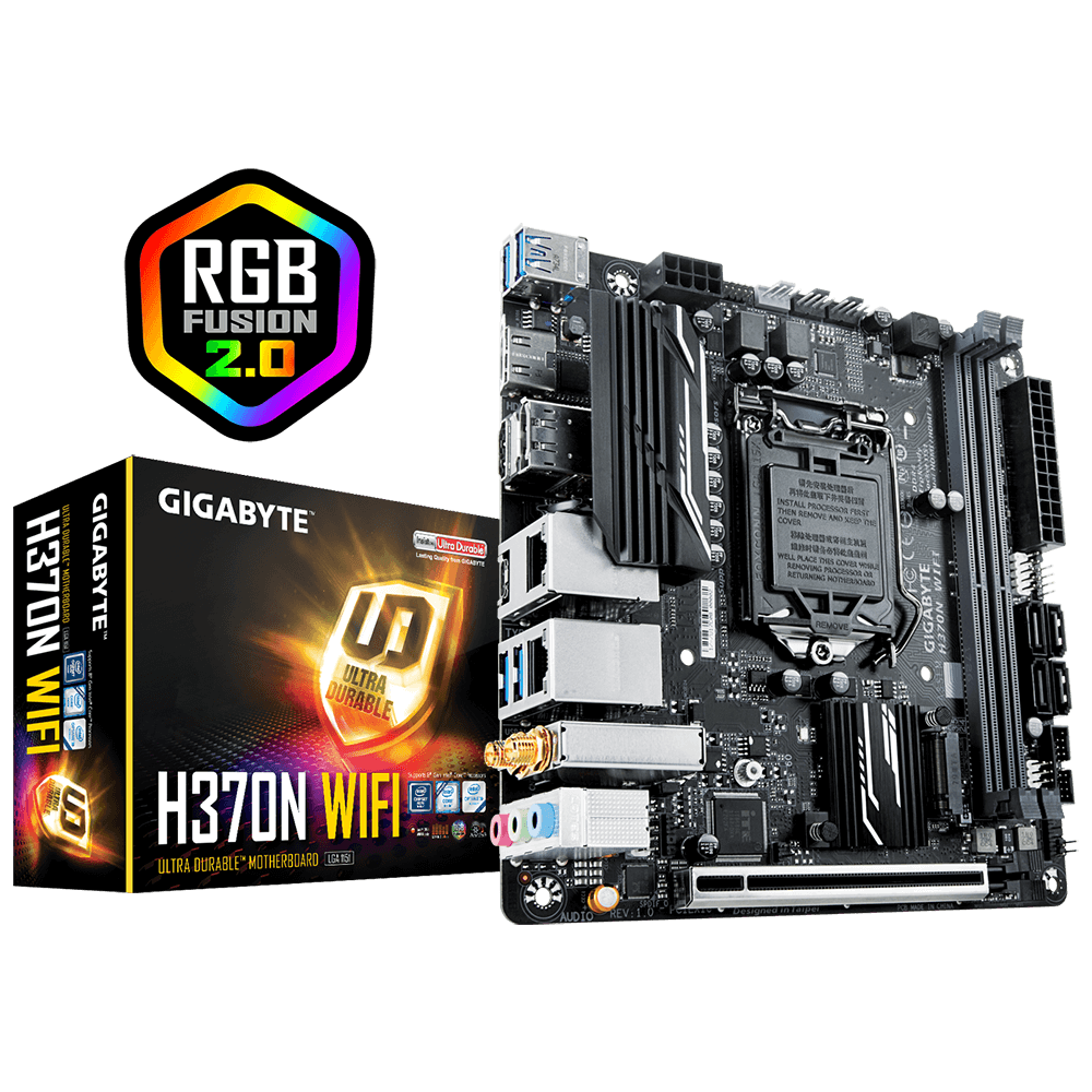 H370N WIFI (rev. 1.0) 主な特徴 | マザーボード - GIGABYTE Japan