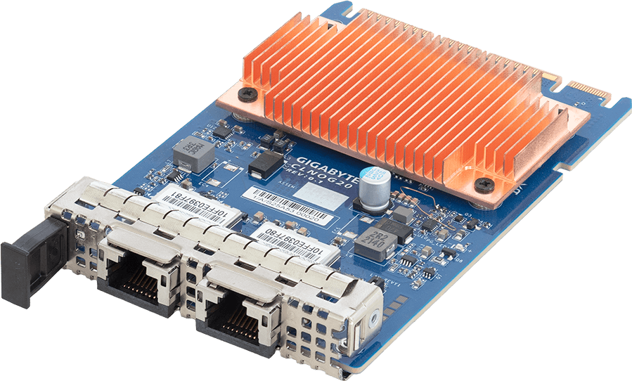 CLNOG20 - LAN Card - Intel® X710-AT2 - 10 Gb/s, 2-port