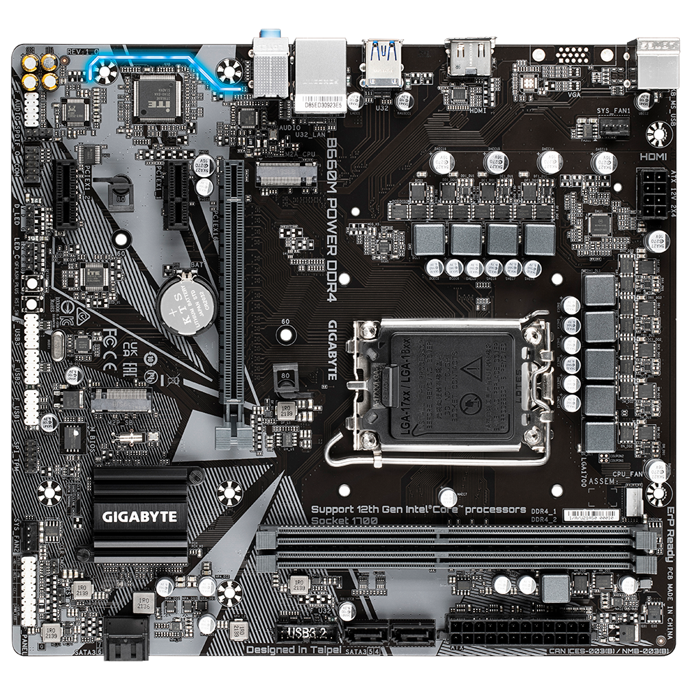 B660M POWER DDR4｜AORUS - GIGABYTE Global