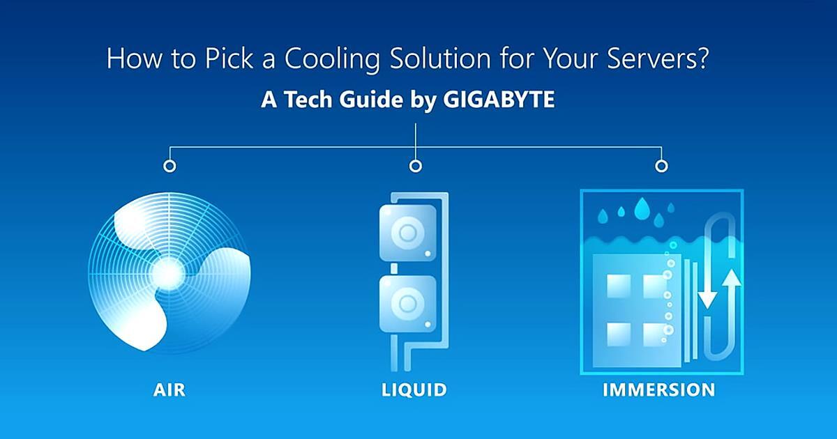 [Tech Guide] How to Pick a Cooling Solution for Your Servers? A Tech Guide by GIGABYTE