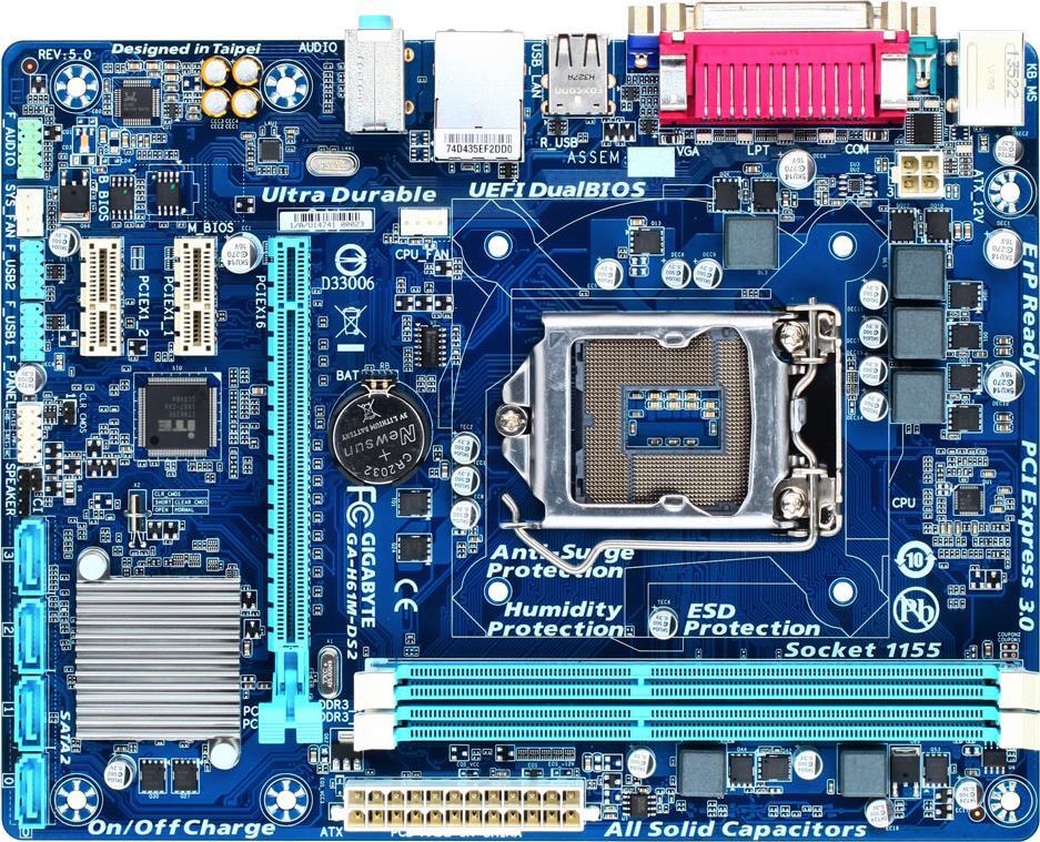 GIGABYTE GA-H61M-DS2 マザーボード＋core i7cpu Amazon | GIGABYTE GA-H61M-DS2 デスクトップマザーボード Intel H61