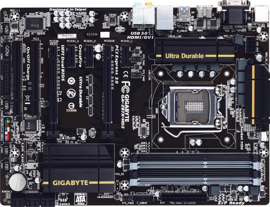 GA-Z87X-HD3 (Rev. 1.1) - GIGABYTE Global