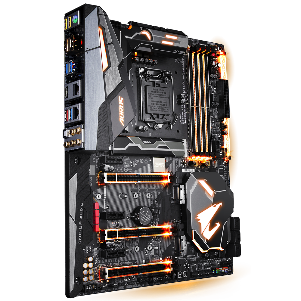 GIGABYTE Z370 AORUS GAMING 7 マザーボード Z370 AORUS Gaming 7 (rev. 1.0) Key Features | Motherboard