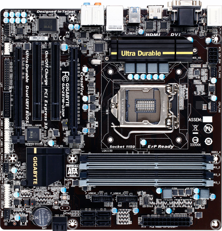 GA-Z87M-D3HP (Rev. 1.x) Motherboard - GIGABYTE Global
