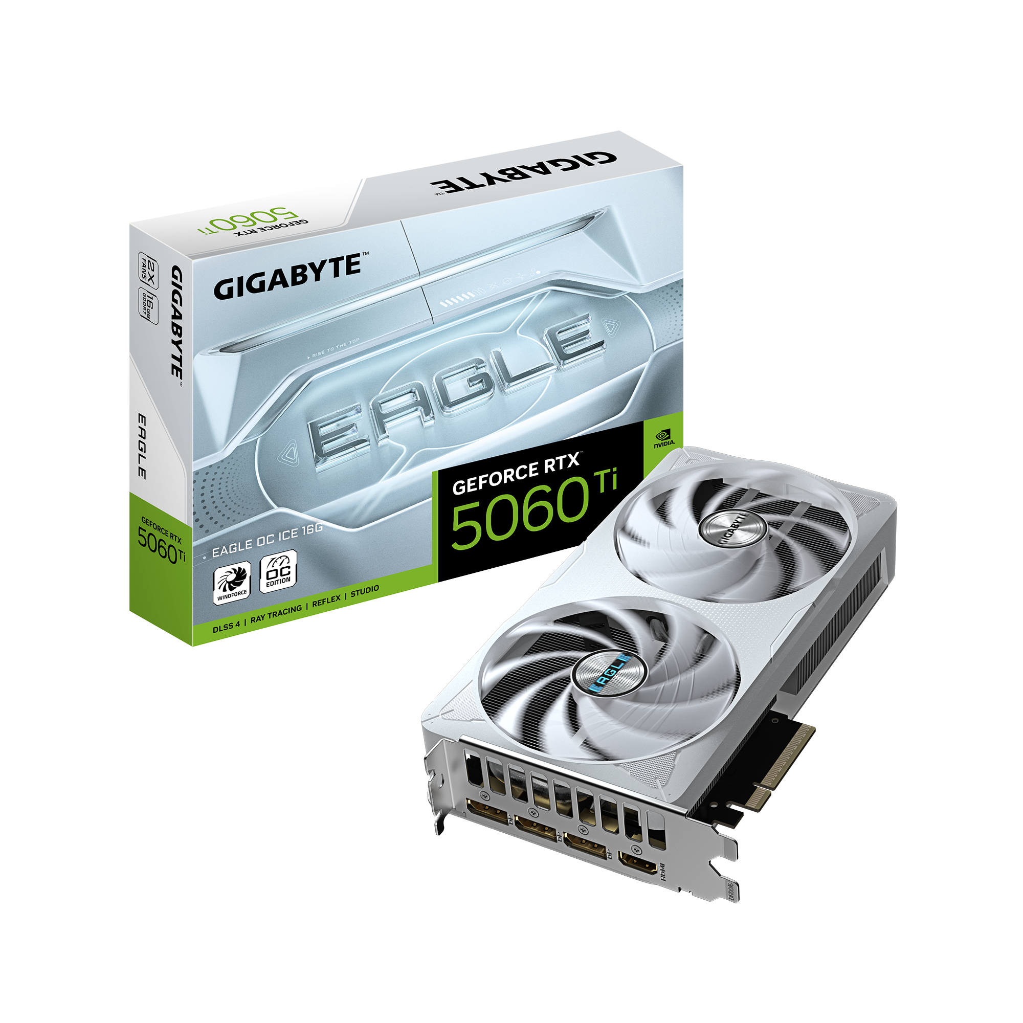GeForce RTX™ 5060 Ti EAGLE OC ICE 16G