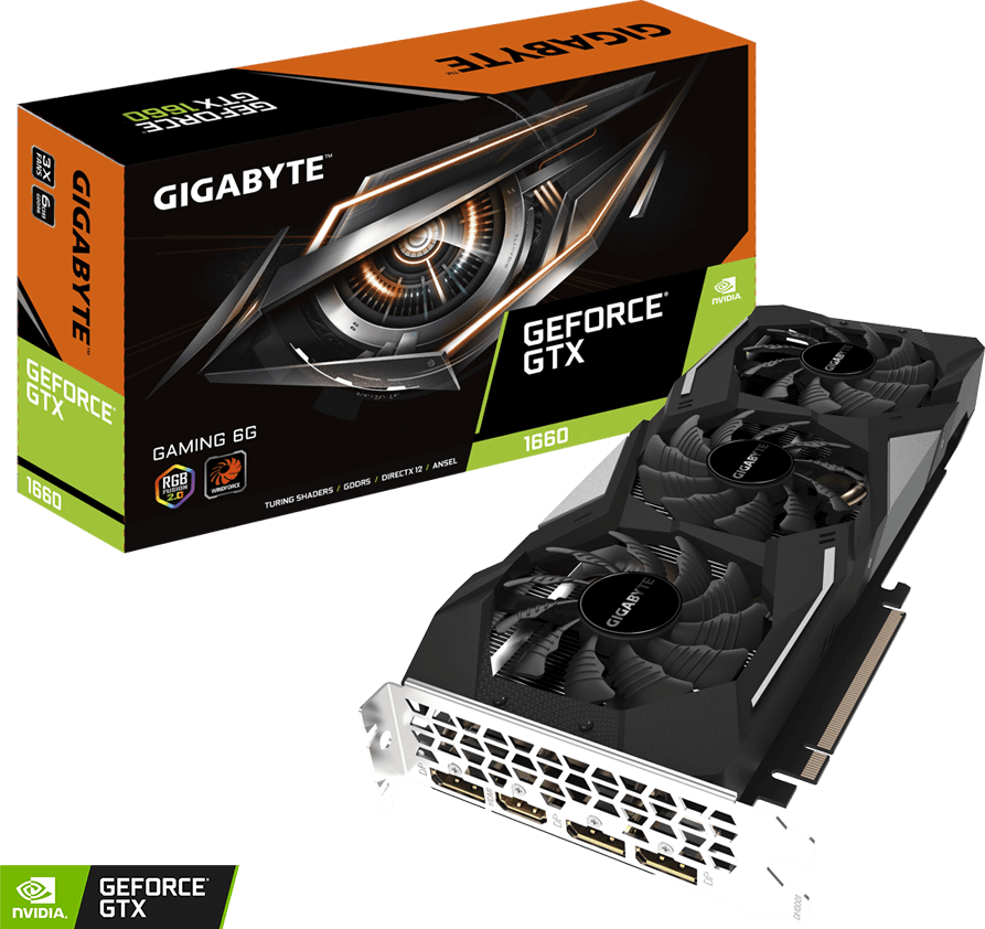 GeForce® GTX 1660 GAMING 6G - GIGABYTE Global
