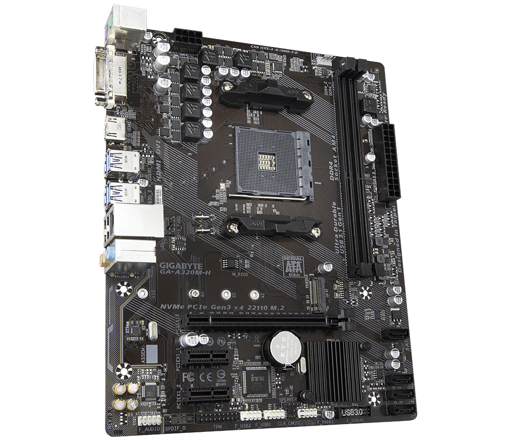 GIGABYTE A320M H Motherboard｜AORUS - GIGABYTE Nederland