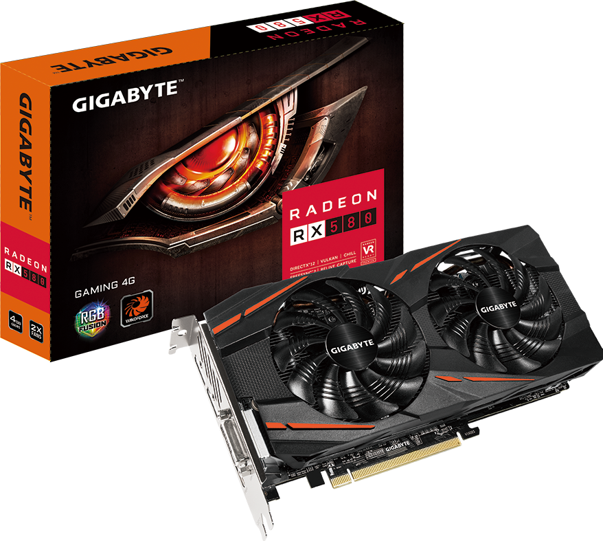 Graphics Card - Radeon™ RX 580 GAMING 4G