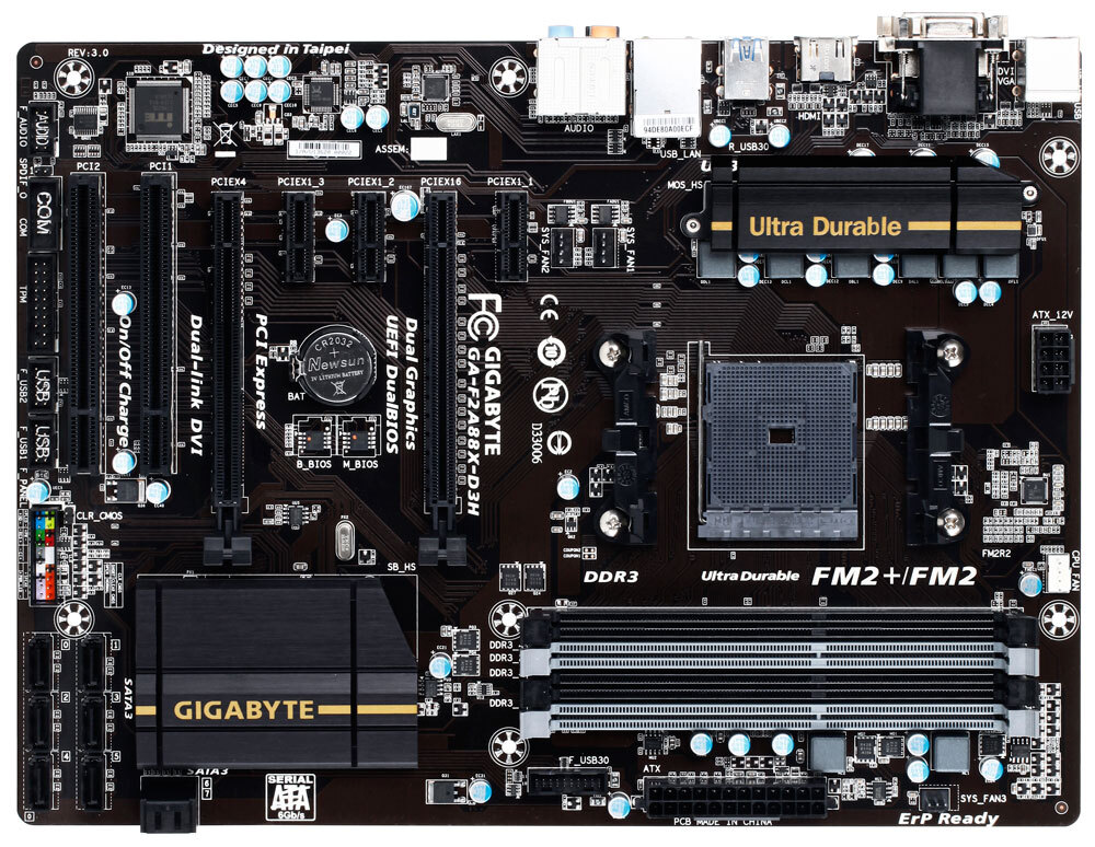 GA-F2A88X-D3H (rev. 3.0) Gallery | Motherboard - GIGABYTE Global