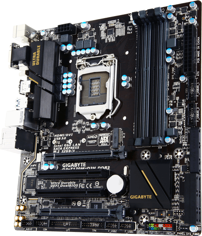 GA-Z170M-D3H DDR3 (Rev. 1.0) - GIGABYTE Japan