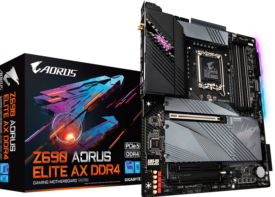 Z690 AORUS ELITE AX DDR4 (Rev. 1.x) - GIGABYTE Global