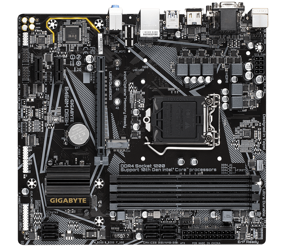 GIGABYTE B460 DS3H Motherboard｜AORUS - ギガバイト 日本