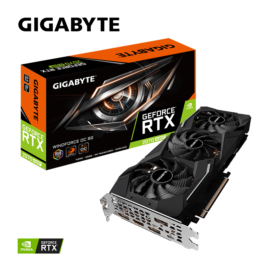 GeForce® RTX 2070 SUPER™ WINDFORCE OC 8G｜AORUS - GIGABYTE Global