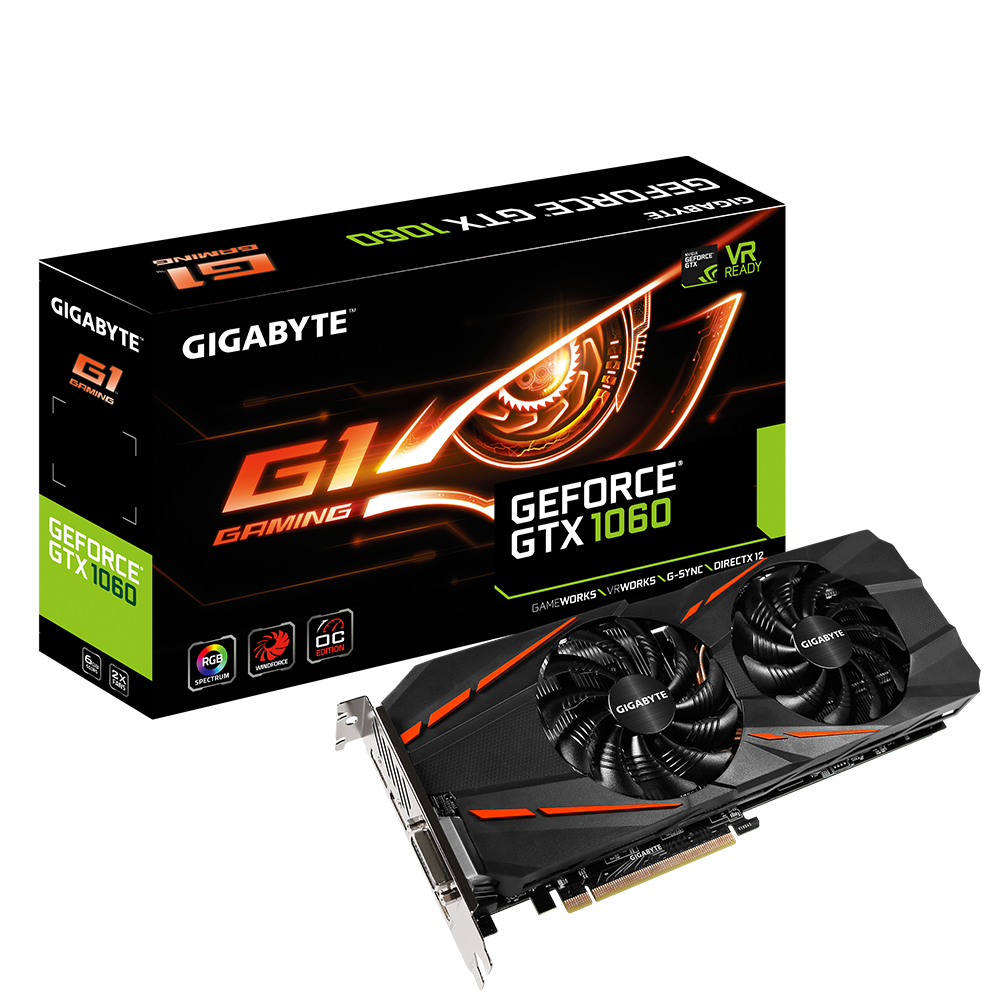 GeForce® GTX 1060 G1 Gaming 6G (rev. 1.0) Key Features | Graphics