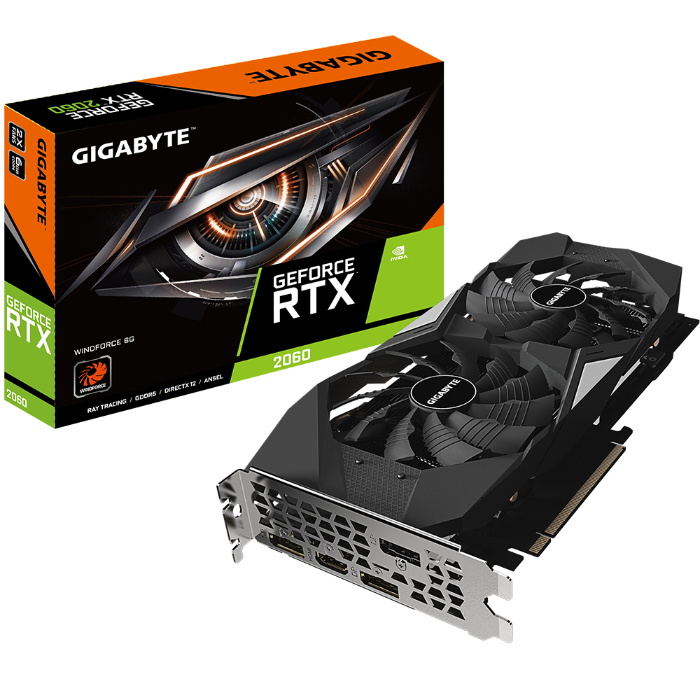 GeForce RTX™ 2060 WINDFORCE 6G (rev. 1.0) Key Features Carte Graphique GIGABYTE Canada(FR)