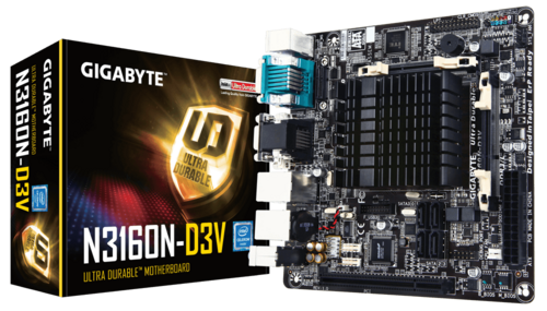 GA-N3160N-D3V (rev. 1.0) - Motherboard