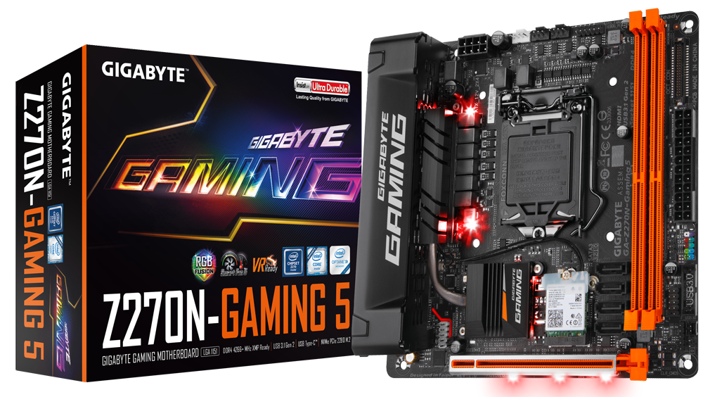 Nueva placa base Mini-ITX Gigabyte GA-Z270N-Gaming 5