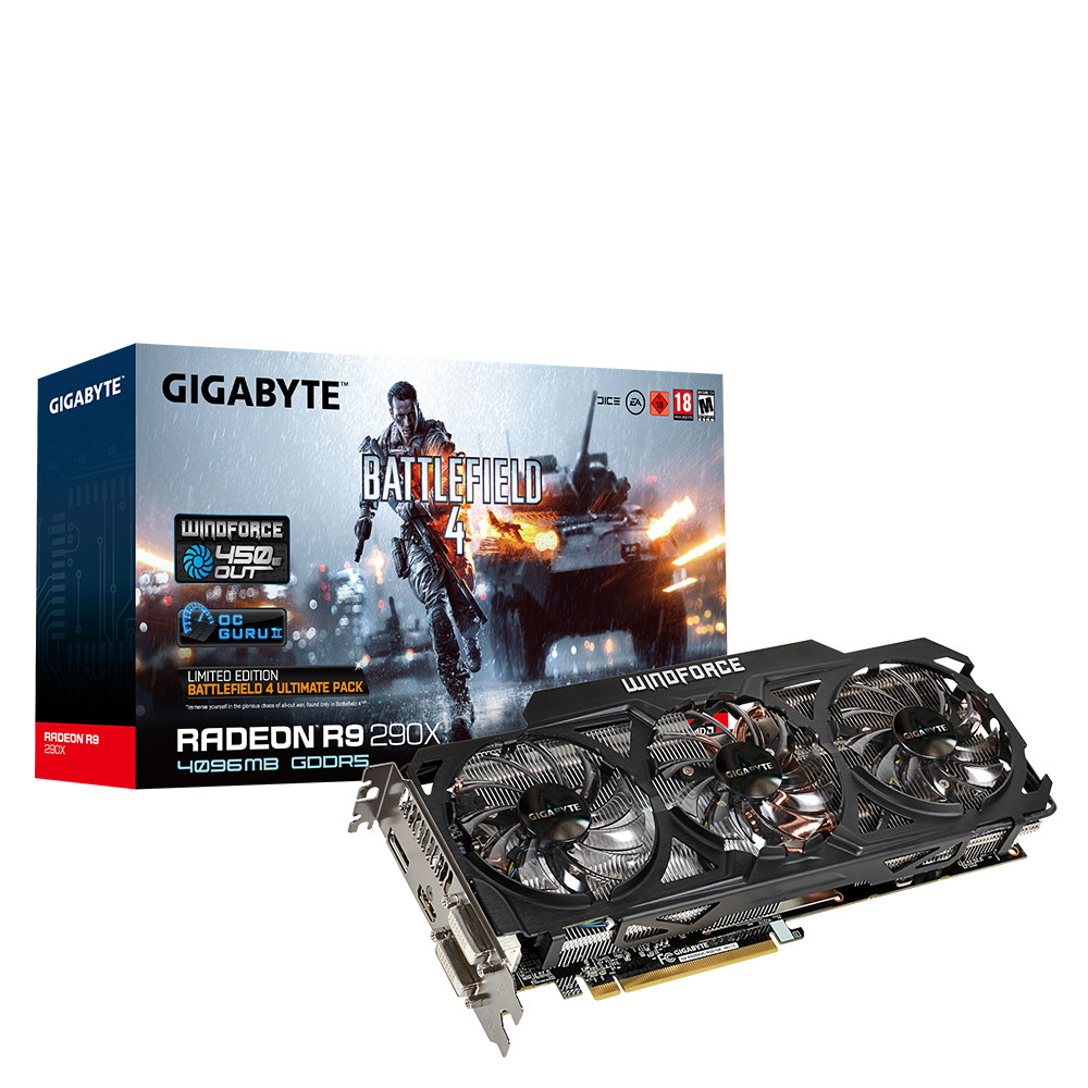 R9 290x hot sale 4 gb