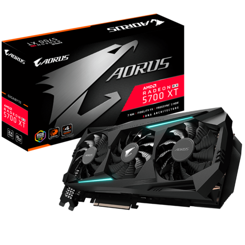 AORUS Radeon™ RX 5700 XT 8G ‏(rev. 2.0)‏ - كروت الجرافيك