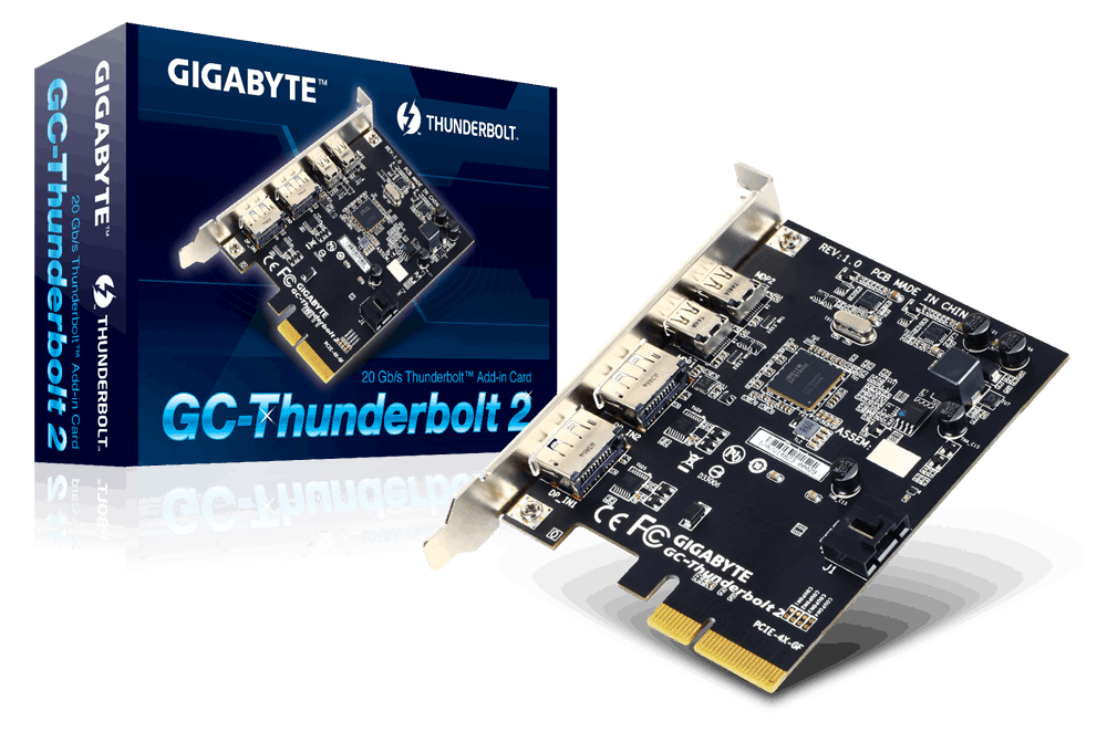Gc Thunderbolt 2 Rev 1 0 Overview Motherboard Gigabyte Global