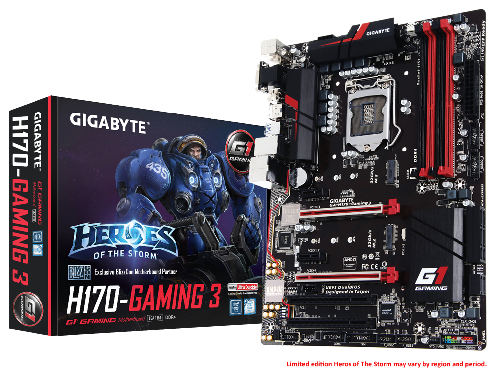 GA-H170-Gaming 3 (rev. 1.0) Overview | Motherboard - GIGABYTE Global