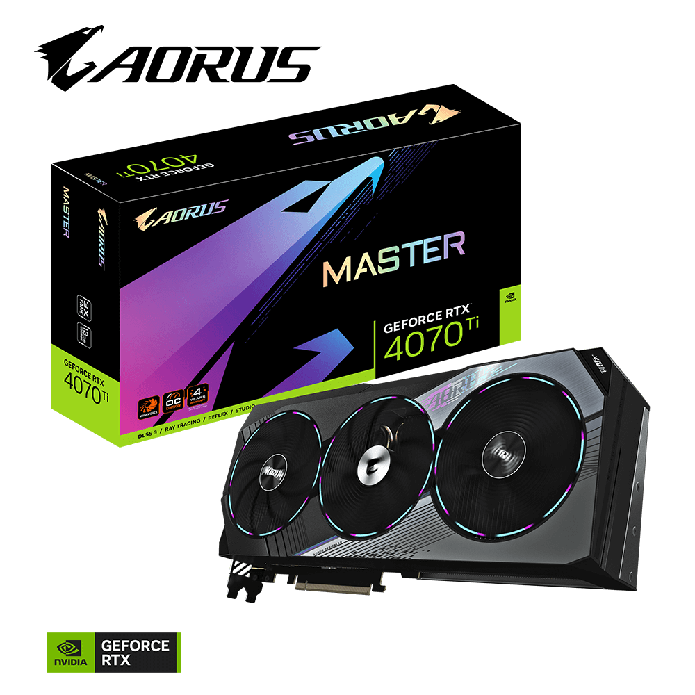 AORUS GeForce RTX™ 4070 Ti MASTER 12G