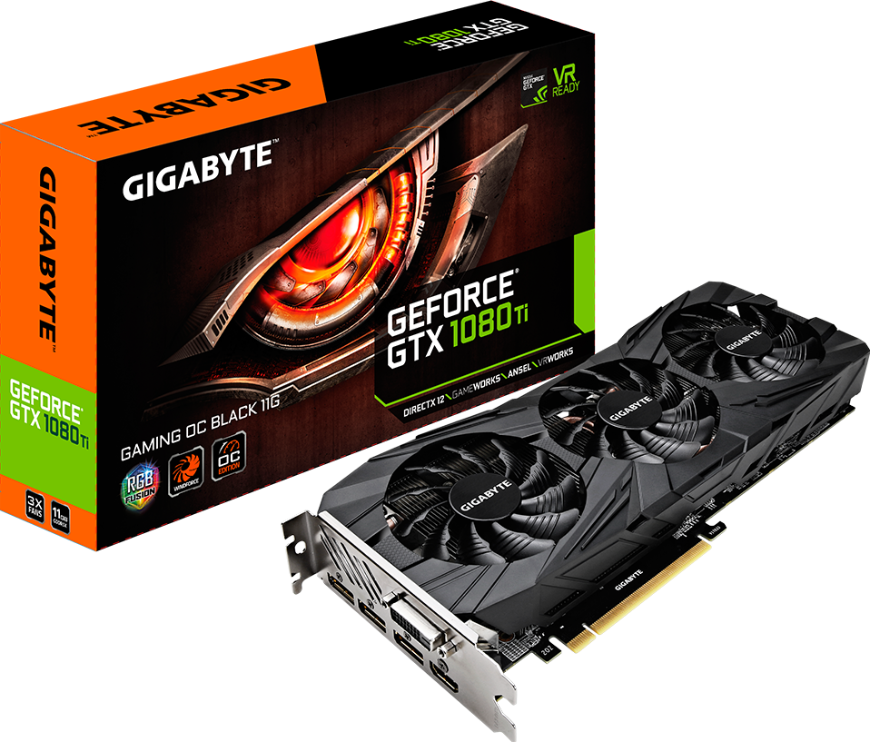 GeForce® GTX 1080 Ti Gaming OC 11G GeForce® GTX 1080 Ti Gaming OC 11G - GIGABYTE Global