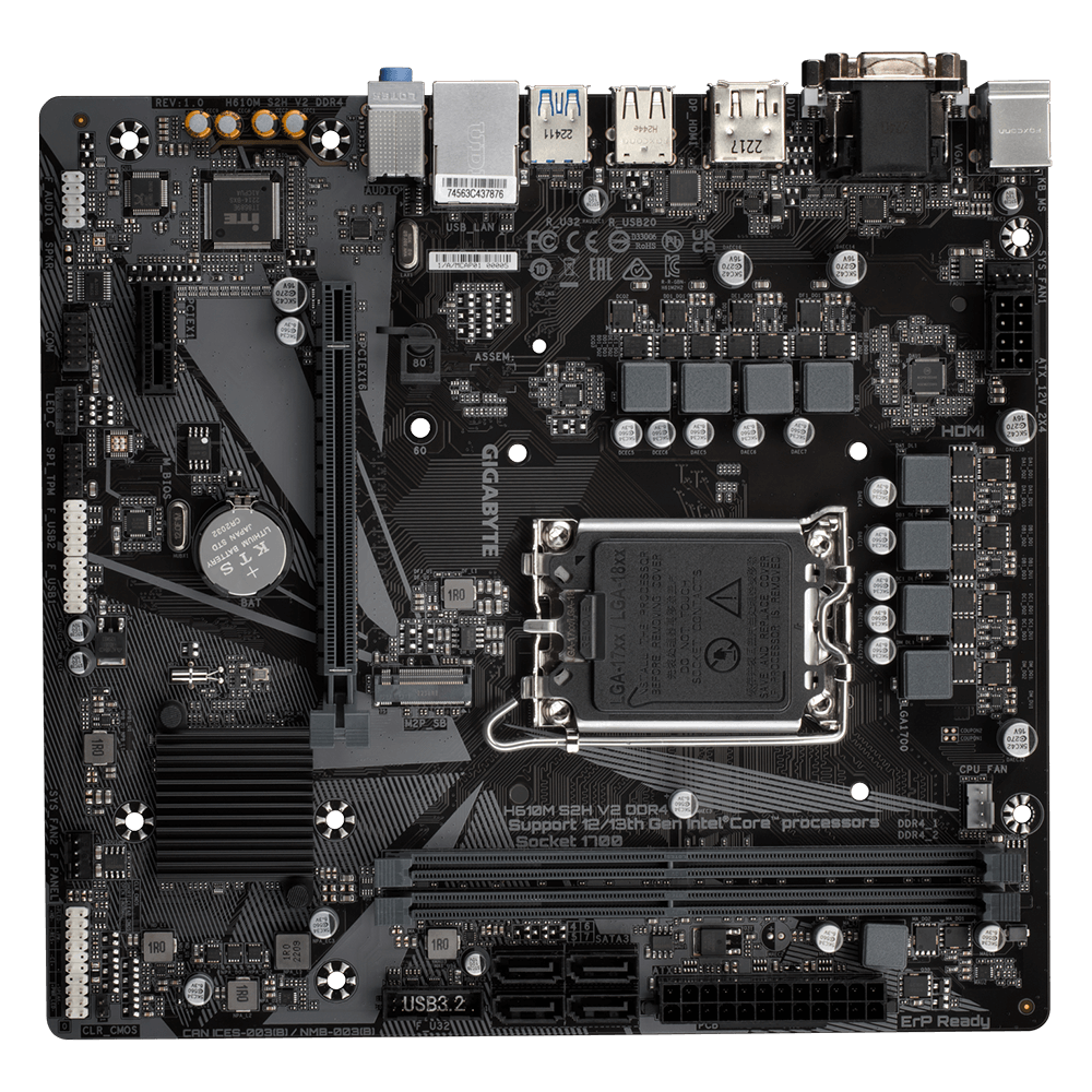 H610M S2H V2 DDR4｜AORUS GIGABYTE Singapore
