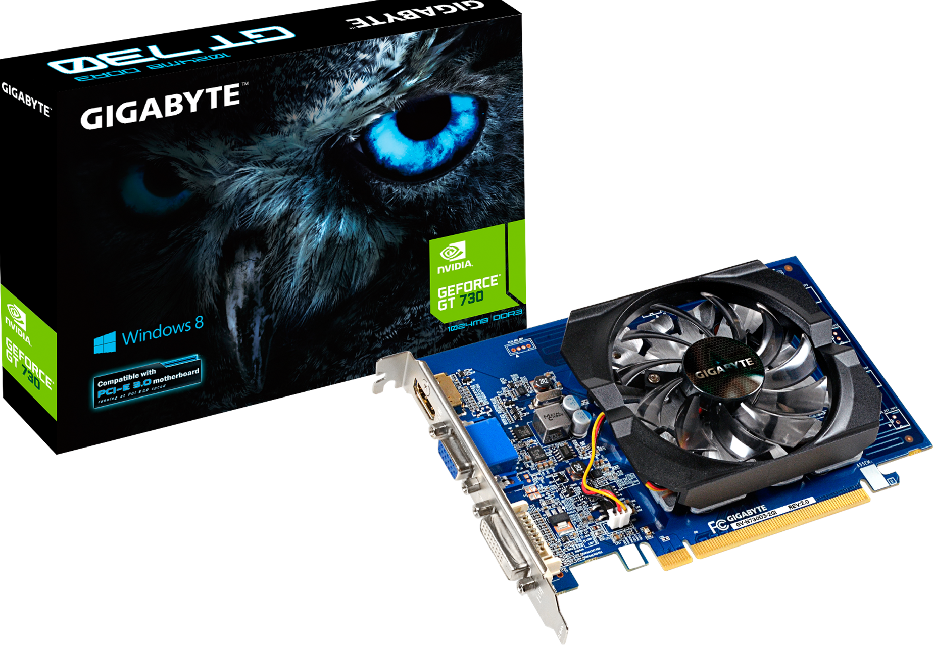 Graphics Card - GV-N730D3-2GI