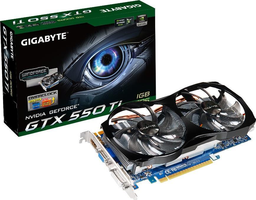 グラフィックスカード - GV-N550WF2-1GI