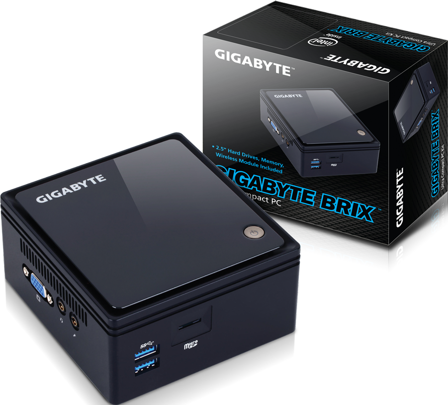 Mini-PC System (BRIX) - GB-BACE-3000-FT-BW