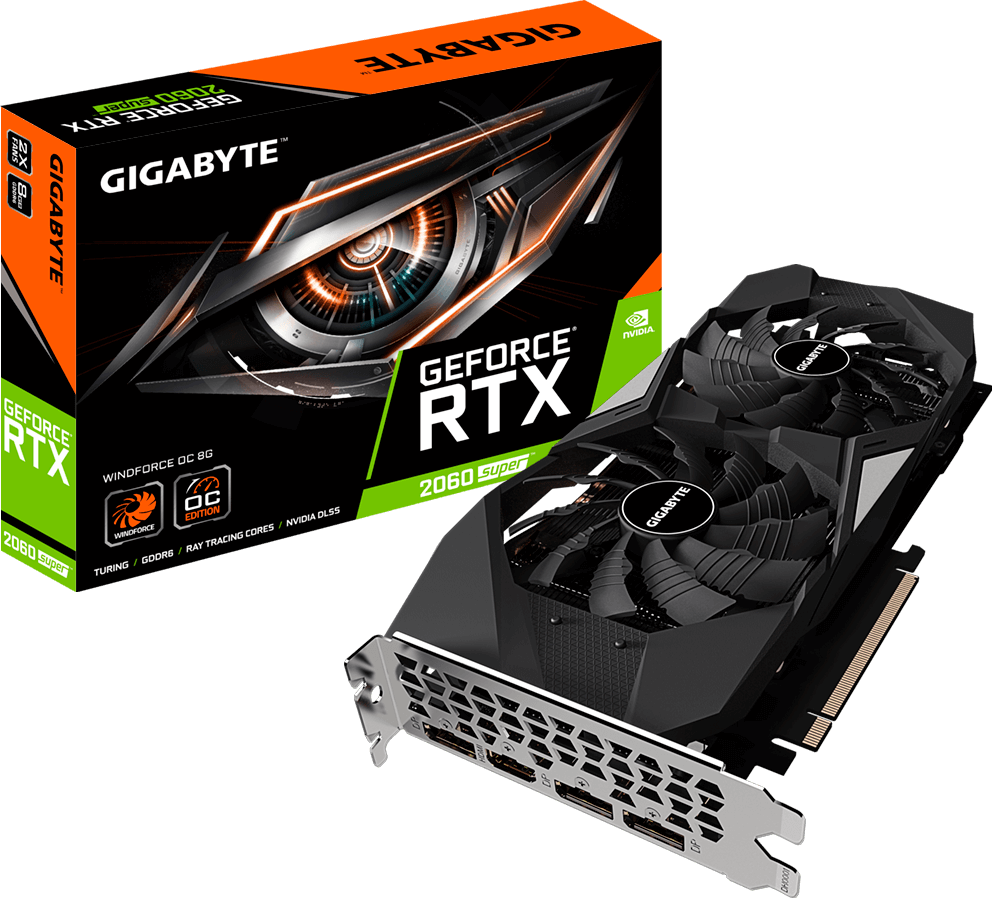 Tarjetas Gráficas - GeForce® RTX 2060 SUPER™ WINDFORCE OC 8G