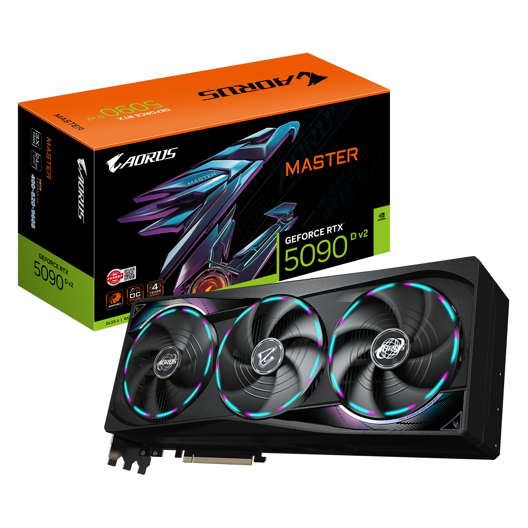 AORUS GeForce RTX™ 5090 D v2 MASTER 24G