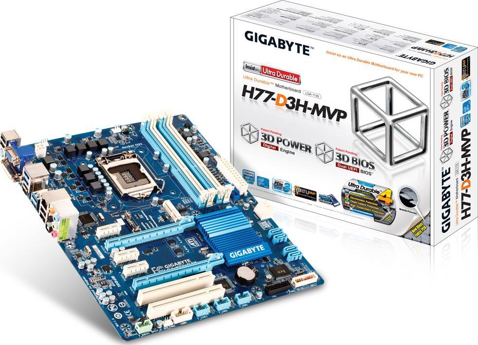 Motherboard - GA-H77-D3H-MVP