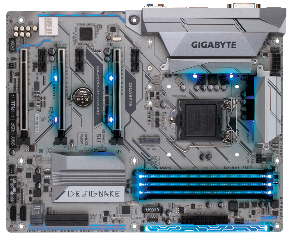 GA-Z270X-DESIGNARE (rev. 1.0) Key Features | Motherboard