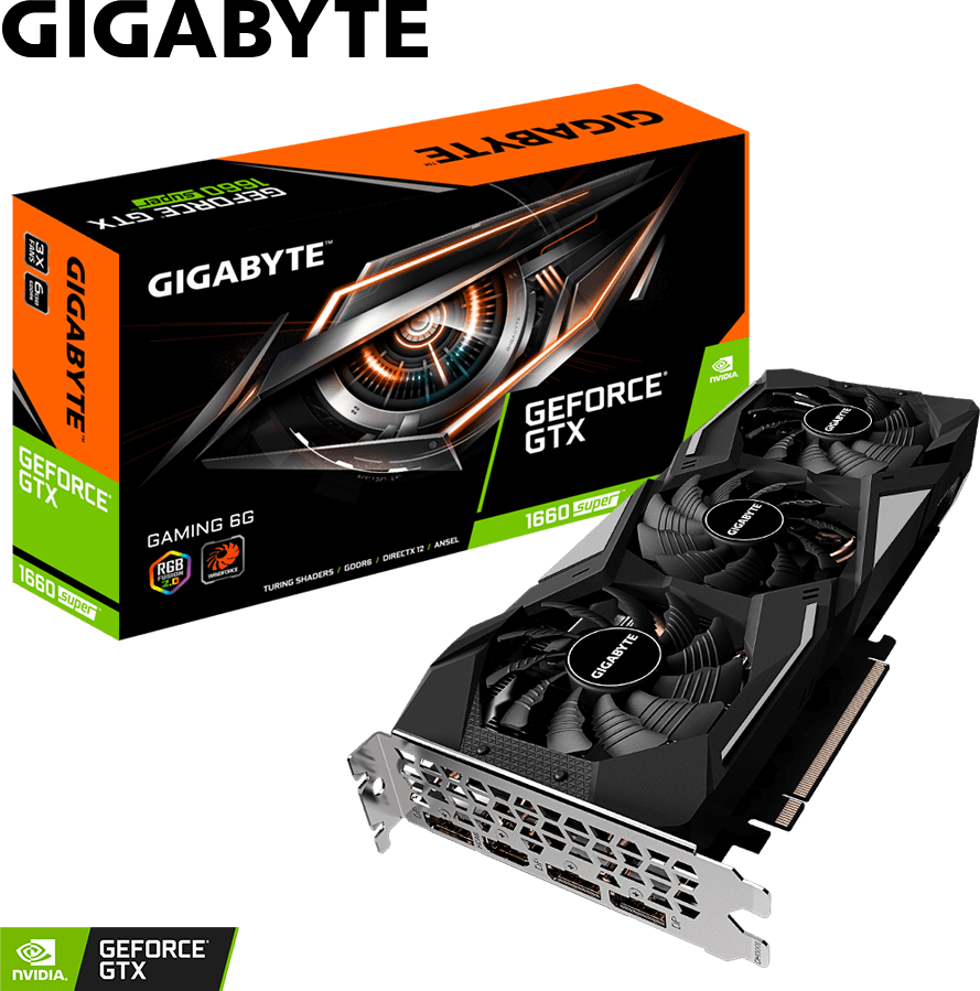 GeForce® GTX 1660 SUPER™ GAMING 6G - GIGABYTE Global
