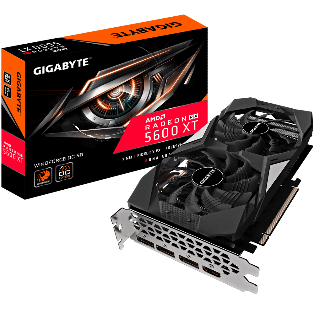 GIGABYTE RX5600XT  6GB